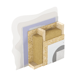 Bathroom walls assembly diagram for Aster Domo 1 Bedroom