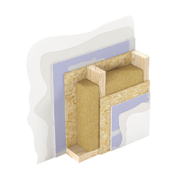 Interior baring walls assembly diagram for Aster Domo 1 Bedroom