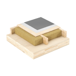 Roof assembly diagram for Aster Domo 1 Bedroom