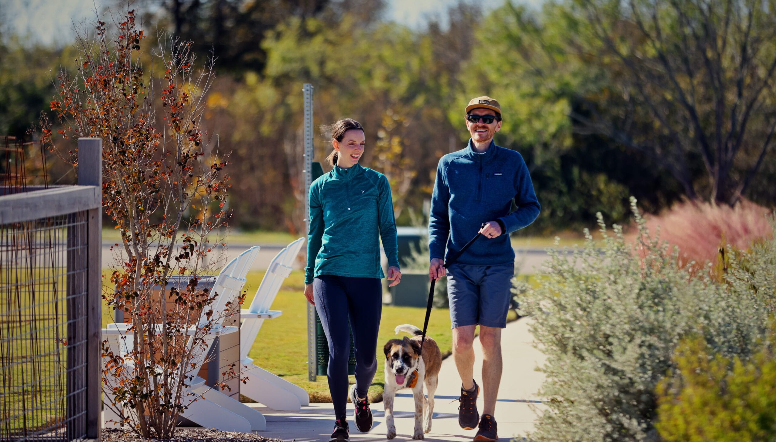 Nature walking trails at Whisper Valley